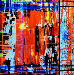Vibrant Urban Abstract