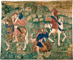 Falconry Scene
