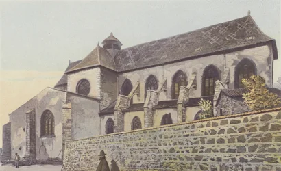 Ambierle, Church, South Facade