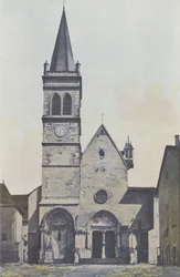 Ambronay, Church, West Facade