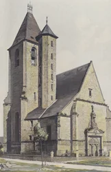 Assier, Church, Northwest View