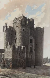 Ciron, Castle of Romefort, Overall Southeast