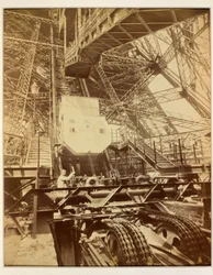 Equipment to operate the lift system on the Eiffel Tower, c.1888