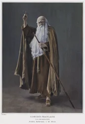 Eugene Silvain as Frederick Barbarossa in The Burgraves