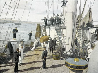 French Navy, late 19th century: The food