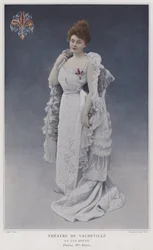 Gabrielle Rejane as Therese in Le Lys Rouge