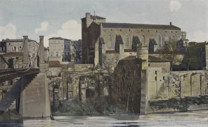 Gaillac, Saint-Michel Church, Southwest View