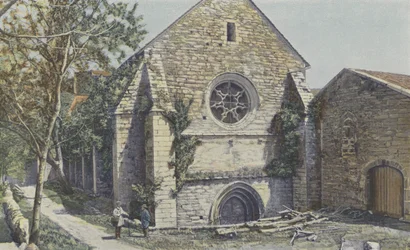 Ginals, Beaulieu Abbey, Church, Northwest View