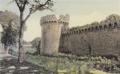 Guerande, Ramparts and Gaudinais Tower