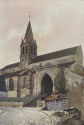 Jouy-le-Moutier, Church