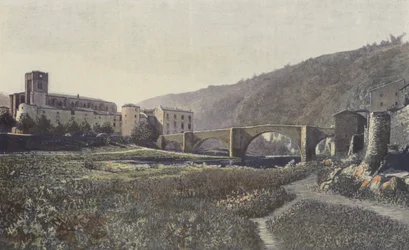 Lavoute-Chilhac, Church and Bridge over the Allier