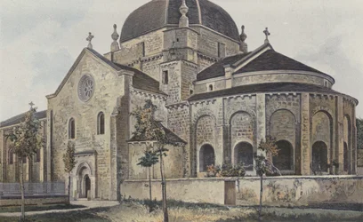 Layrac, Church, Southeast View