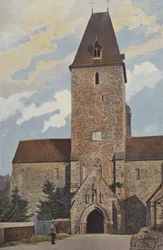 Lonlay, The Abbey, Church, Overall View