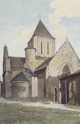 Marnes, Church, Northwest View