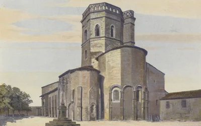 Maubourguet, Church, Southeast View