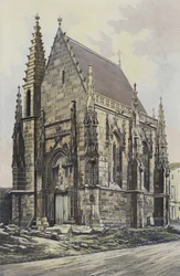Menigoute, Chapel, Southwest View