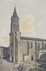 Montauban, St. Jacques Church, Southwest View
