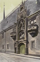 Nancy, Ducal Palace, Entrance Portal