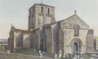 Oulmes, Church, Northwest View