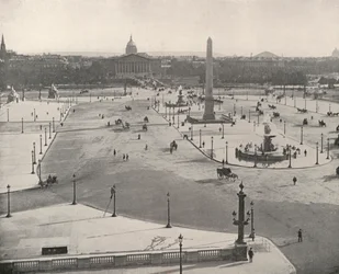 Paris: A South View Looking Across the Place de la Concorde