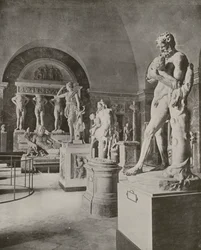 Paris: Gallery of the River God Tiber, Louvre Museum