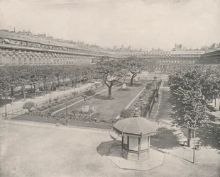 Paris: Garden of the Palais Royal