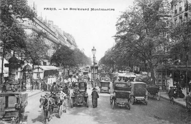Paris, The Boulevard Montmartre