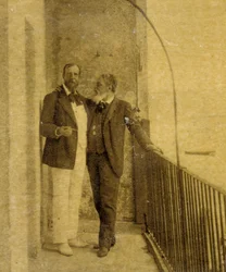 Paul Deroulede and Jean Sully Mounet in San Sebastian