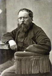 Pierre Joseph Proudhon (1809 - 1865). French socialist theorist, forerunner of anarchism.