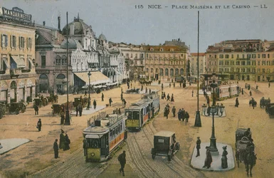 Place Massena and the casino, Nice