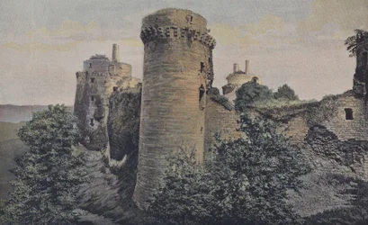 Plédéliac, Ruins of the Castle of La Hunaudaye