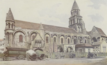 Poitiers, Notre-Dame-la-Grande Church, South Facade