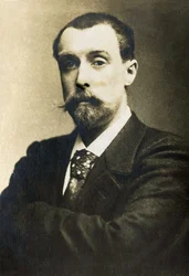 Portrait of Alphonse Allais (1854-1905), French Journalist, Comedian and Poet.
