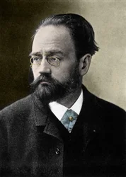 Portrait of Emile Zola, French writer
