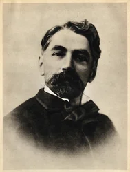 Portrait of Etienne Mallarme in 1869, also known as Stephane Mallarme