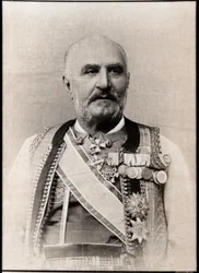 Portrait of Nicholas I (1841-1921), Prince of Montenegro.