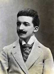 Portrait of Pierre Louis dit Louys, French writer