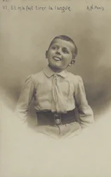 Portrait of a little boy