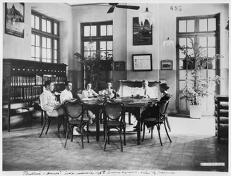 Primary school for boys at Hanoi, c.1920