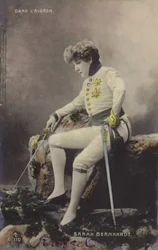 Sarah Bernhardt, French stage and film actress
