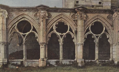 Soissons, Ruins of Saint-Jean-des-Vignes Cloister (North Facade)