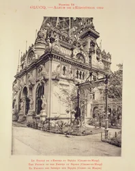The Palace of the Empire of Brazil (Champ-de-Mars) from 