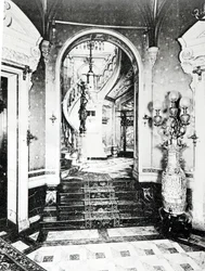 The Vestibule and Onyx Staircase in the Hotel de Paiva