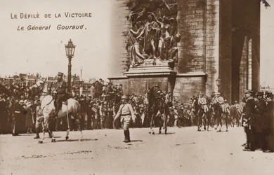 The Victory Parade, General Gouraud