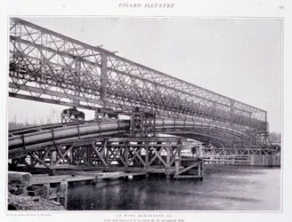 The Works of the Bridge Alexander III to 15/12/1898 - in 