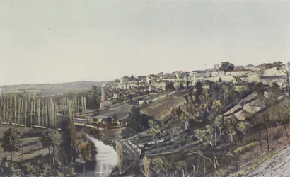 Valence-sur-Baise, General View
