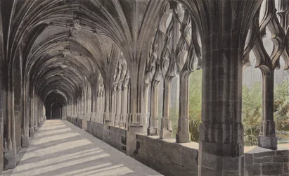 Verdun, Cloister Adjacent to the Cathedral, South Gallery