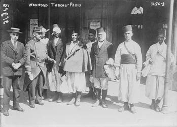 Wounded Turcos in Paris