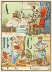 A B C: Architect, Butcher, Charron
