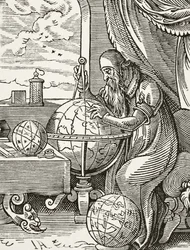 A German Astronomer and Cosmographist, from Science and Literature in the Middle Ages by Paul Lacroix, published London 1878